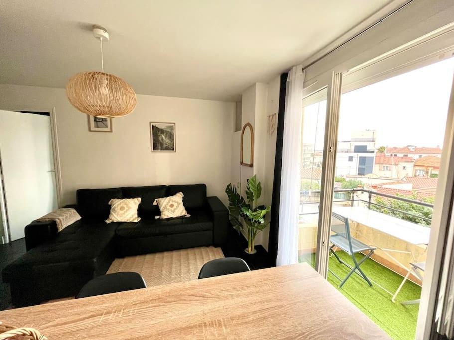 Appart T2 Calme - Centre De Canet - Parking - Clim Екстер'єр фото