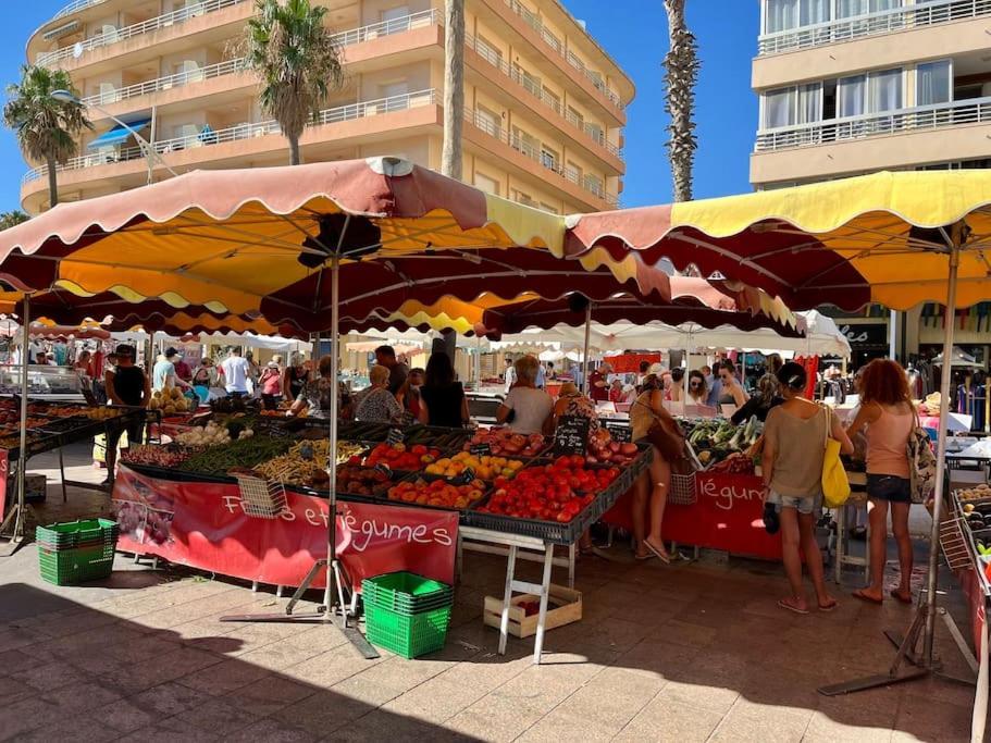 Appart T2 Calme - Centre De Canet - Parking - Clim Екстер'єр фото